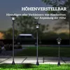 Outsunny Solar Laterne Gartenlaterne Gartenleuchte mit LED Produktbild-Vorschau 6