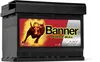 Banner P6009 Power Bull 12V 60Ah 540A batterie de voiture Voir les images du produit 2