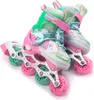A pair of children's inline skates with a mermaid theme. Náhľad obrázku produktu