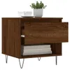 vidaXL Couchtische 2 Stk. Braun Eichen-Optik 50x46x50 cm Produktbild-Vorschau 4