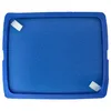 A blue filter with white tabs is shown against a white background. Produktbild-Vorschau