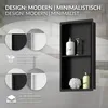LuxeBath Nástěnná dvojitá výklenek z nerezové oceli, Náhled obrázku produktu 3