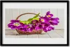 Bild 60x40 MDF-Rahmen Wandkunst Blumen im Korb Produktbild-Vorschau 1