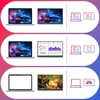 Three rows of images showing different display configurations with a laptop and a portable monitor. Anteprima dell’immagine prodotto