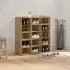 vidaXL Armadio per scarpe, 77,5 x 30 x 83,5 cm, materiale Anteprima dell’immagine prodotto 4