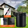 A hydroponics grow system set up in a backyard next to a house. Produktbild-Vorschau
