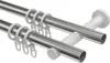 Interdeco Gardinenstange / Vorhangstange Edelstahl, Typ Produktbild-Vorschau 3
