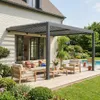 sweeek - Bioklimatische Wand Pergola mit Lamellendach Produktbild-Vorschau 4