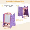 COSTWAY, mesa infantil 4 en 1: caballete para niños con Vista previa de la imagen del producto 3