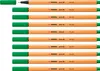 STABILO point 88, Zielony, Drobny, Zielony, Żółty, Plastik, Podgląd zdjęcia produktu 1