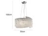 Lustr Trio Sandrina TR 301200300 3xE27 40 W chrom Náhled obrázku produktu 4