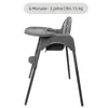 Yalion Chaise haute 2 en 1Chaise de salle à manger pour Voir les images du produit 9