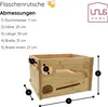 UNUS® Flaschenrutsche Flaschenhalter Bierkasten Produktbild-Vorschau 6