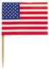 Wykałaczki z flagą USA - 30 szt. Podgląd zdjęcia produktu 1
