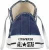 The back view of a navy blue Converse Chuck Taylor All Star sneaker. Produktbild-Vorschau