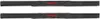 Two black bars with a red logo in the center, placed one above the other on a white background. Produktbild-Vorschau
