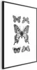 Posterpapier Poster - Five Butterflies 21x30 cm Tiere Produktbild-Vorschau 1