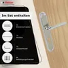 DOMINO Türgriff 72 Drückergarnitur PZ - Profilzylinder Set Produktbild-Vorschau 5