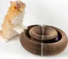 Katzenkratzbrett Wabengitterdesign Katzenspielzeug Produktbild-Vorschau 1
