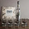 Beluga Noble Vodka Geschenkset – 0,7 L (40 % Vol.) mit 4 Produktbild-Vorschau 2