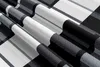 Mikrofaser Bettwäsche Set 135x200 cm in Schwarz Grau Weiß Produktbild-Vorschau 4