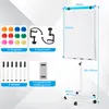 COSTWAY Flipchart Ständer 100x65cm, Mobiles Whiteboard Produktbild-Vorschau 3