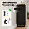 HOKEEPER Kommode, Sideboard mit 4 Stoffschubladen, Schmaler Produktbild-Vorschau 4