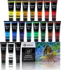 Artecho Acrylfarben Set 18 x 36 ml Tuben – wasserfest & Produktbild-Vorschau 1