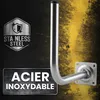 Extralink Support mural pour antenne 250 × 400 mm, acier Voir les images du produit 5