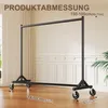 HOKEEPER Portemanteau commercial avec pied en Z, capacité Voir les images du produit 5