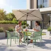 di volio Gartentisch DEGO - runder Outdoor Tisch für Balkon Produktbild-Vorschau 6