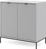 Kredenc Vicco Eliza Šedá 42 x 81.2 cm se 2 dvířky, Model Náhled obrázku produktu 1