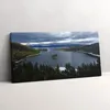 Seelandschaft – Leinwandbild Wandbild – 100x50 cm – Produktbild-Vorschau 1