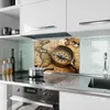 Küchenrückwand Spritzschutz Glas mit Motiv Kompass auf Produktbild-Vorschau 2