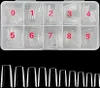 500 Stück Nagelspitzen für Acryl Künstlich, 10 Größen mit Produktbild-Vorschau 1