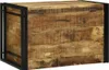 vidaXL Aufbewahrungsbox mit Speicher 80 x 50 x 50 cm Raues Produktbild-Vorschau 6