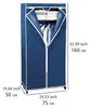 WENKO Kleiderschrank Mod. Blu praktischer Stoffschrank mit Produktbild-Vorschau 5