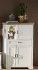 Highboard - Artisan Eiche Dekor - Piniedekor hell - B 93 cm Produktbild-Vorschau 15