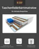 MR GROUP Matratze Hudson 200x200 cm Taschenfederkern Höhe Produktbild-Vorschau 2