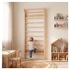 Buxibo Kletterwand aus Holz – Wand-Klettergerüst für Innen Produktbild-Vorschau 2