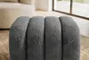 riess-ambiente Polsterhocker VOGUE 40cm grau Bouclé U-Form Produktbild-Vorschau 4