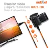 Câble Micro HDMI Type D 3m compatible avec Canon EOS M6 M50 Voir les images du produit 4