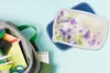 KitchenYeah® Lunchbox Brotzeit Brotdose 17x11 cm Lavendel - Produktbild-Vorschau 2