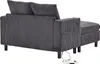 MODFU chaise longue con illuminazione a LED e porte USB, Anteprima dell’immagine prodotto 12