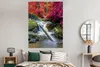 MuchoWow® Poster Regenbogen - Wasserfall - Bäume - Steine - Produktbild-Vorschau 4