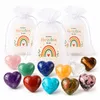 MilaBoo® 12er Set Herzsteine für Dich – bunte Naturstein Produktbild-Vorschau 1