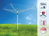 Parasol na pranie LinoPush 500 czarny Podgląd zdjęcia produktu 2