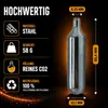 40 NEMT 16g Co2 Bierkapseln and Bikekapseln für alle Produktbild-Vorschau 6