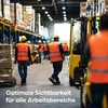 4 Sicherheitsweste - Warnwesten Set mit Tasche – e EN ISO Produktbild-Vorschau 6