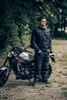 Merlin Barton II Motorrad Wachsjacke, schwarz, 4XL Produktbild-Vorschau 4